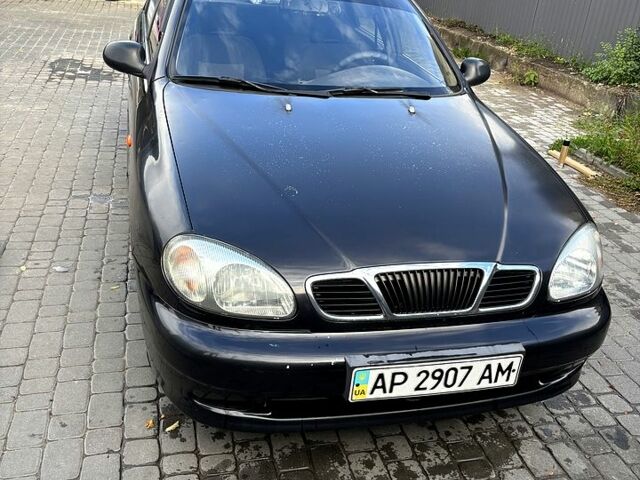 Чорний Деу Сенс, об'ємом двигуна 1.3 л та пробігом 188 тис. км за 1800 $, фото 1 на Automoto.ua