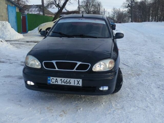 Черный Дэу Сенс, объемом двигателя 1.3 л и пробегом 320 тыс. км за 850 $, фото 1 на Automoto.ua