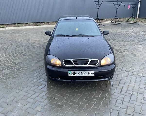 Черный Дэу Сенс, объемом двигателя 1.3 л и пробегом 200 тыс. км за 2300 $, фото 1 на Automoto.ua
