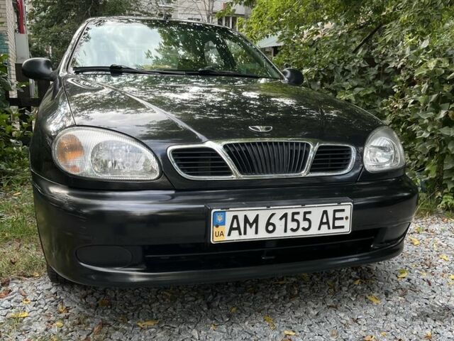 Чорний Деу Сенс, об'ємом двигуна 1.5 л та пробігом 196 тис. км за 2400 $, фото 1 на Automoto.ua