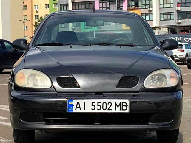 Черный Дэу Сенс, объемом двигателя 1.3 л и пробегом 198 тыс. км за 1650 $, фото 1 на Automoto.ua