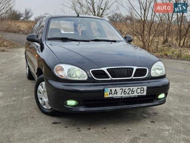 Черный Дэу Сенс, объемом двигателя 1.3 л и пробегом 179 тыс. км за 1750 $, фото 1 на Automoto.ua
