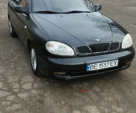 Черный Дэу Сенс, объемом двигателя 1.5 л и пробегом 244 тыс. км за 1650 $, фото 1 на Automoto.ua