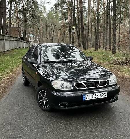 Черный Дэу Сенс, объемом двигателя 1.3 л и пробегом 166 тыс. км за 2200 $, фото 1 на Automoto.ua
