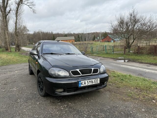 Чорний Деу Сенс, об'ємом двигуна 1.3 л та пробігом 216 тис. км за 1500 $, фото 1 на Automoto.ua