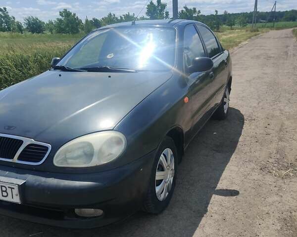 Черный Дэу Сенс, объемом двигателя 1.3 л и пробегом 269 тыс. км за 1200 $, фото 1 на Automoto.ua