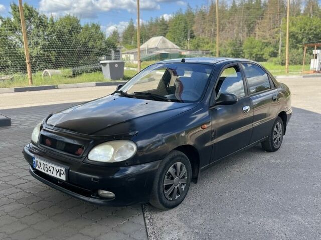 Черный Дэу Сенс, объемом двигателя 1.5 л и пробегом 200 тыс. км за 1099 $, фото 1 на Automoto.ua