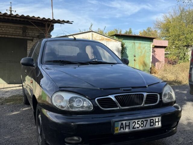 Чорний Деу Сенс, об'ємом двигуна 1.3 л та пробігом 180 тис. км за 2200 $, фото 1 на Automoto.ua