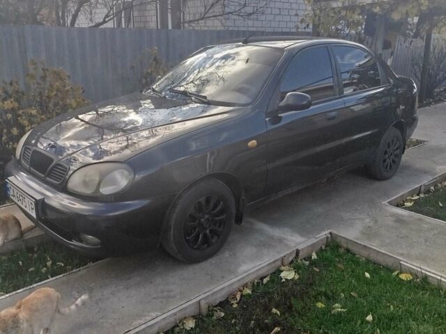 Черный Дэу Сенс, объемом двигателя 1.3 л и пробегом 286 тыс. км за 2000 $, фото 1 на Automoto.ua
