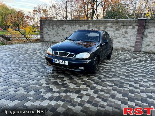 Черный Дэу Сенс, объемом двигателя 1.3 л и пробегом 140 тыс. км за 1100 $, фото 1 на Automoto.ua