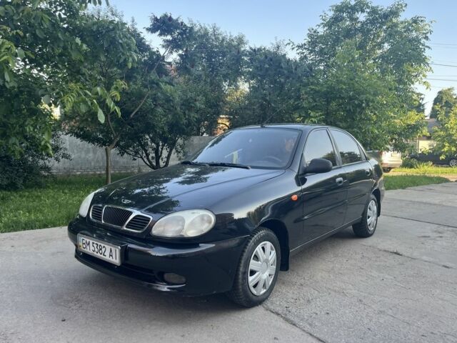 Черный Дэу Сенс, объемом двигателя 1.6 л и пробегом 235 тыс. км за 2300 $, фото 1 на Automoto.ua
