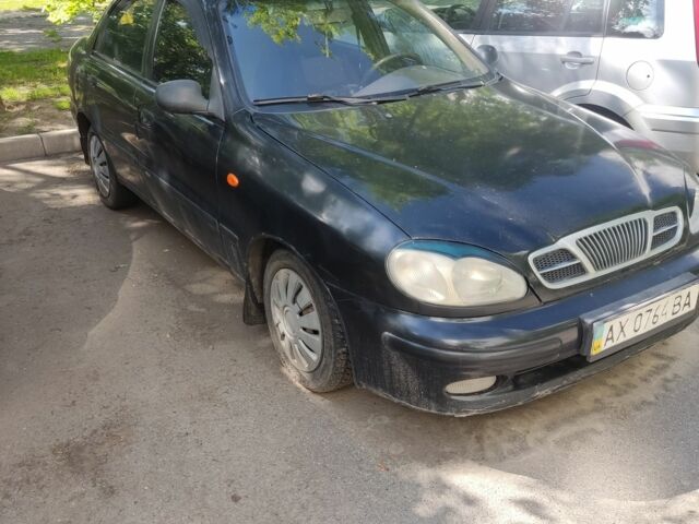 Черный Дэу Сенс, объемом двигателя 1.6 л и пробегом 375 тыс. км за 1400 $, фото 1 на Automoto.ua