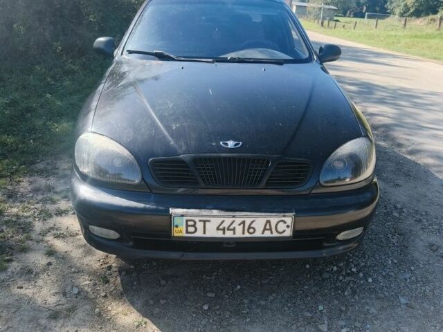 Черный Дэу Сенс, объемом двигателя 1.5 л и пробегом 280 тыс. км за 1000 $, фото 1 на Automoto.ua