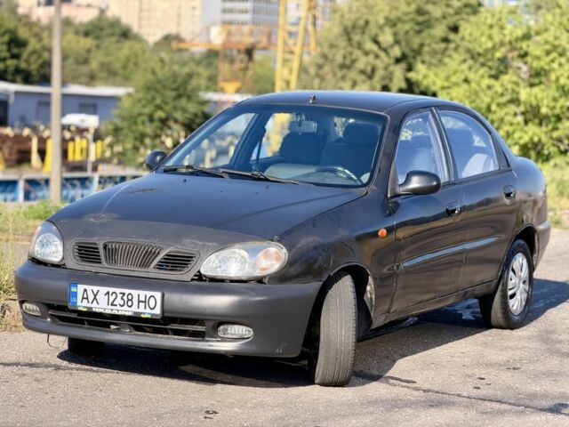 Чорний Деу Сенс, об'ємом двигуна 1.3 л та пробігом 250 тис. км за 996 $, фото 1 на Automoto.ua