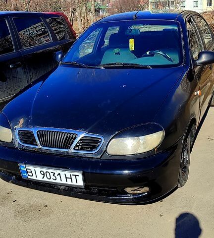 Черный Дэу Сенс, объемом двигателя 1.3 л и пробегом 150 тыс. км за 1000 $, фото 1 на Automoto.ua