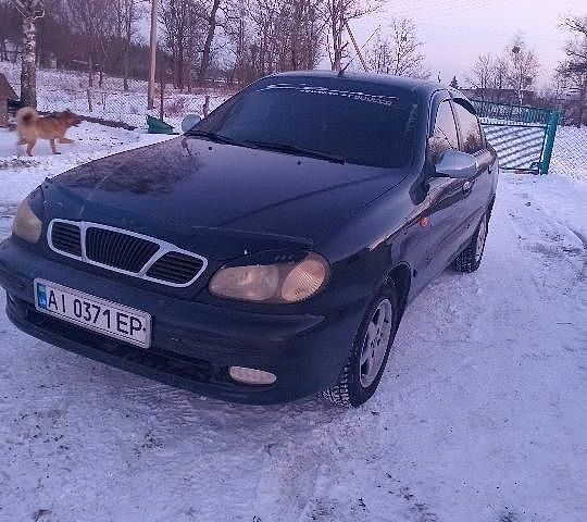 Черный Дэу Сенс, объемом двигателя 1.35 л и пробегом 180 тыс. км за 1600 $, фото 1 на Automoto.ua