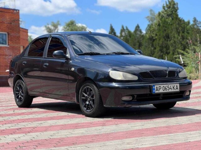 Черный Дэу Сенс, объемом двигателя 1.3 л и пробегом 237 тыс. км за 1750 $, фото 1 на Automoto.ua