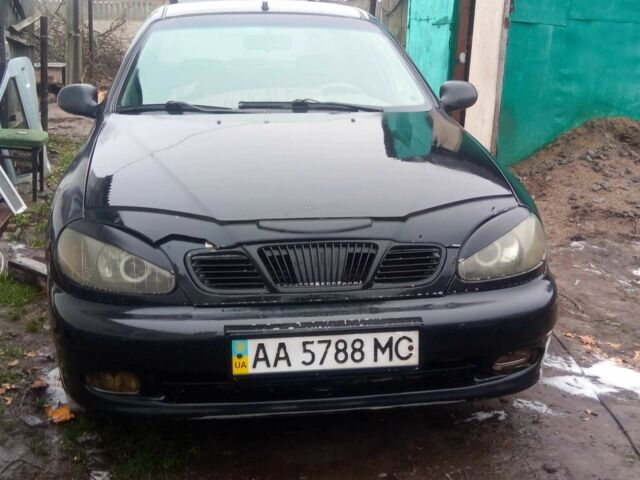 Чорний Деу Сенс, об'ємом двигуна 1.5 л та пробігом 196 тис. км за 1899 $, фото 1 на Automoto.ua