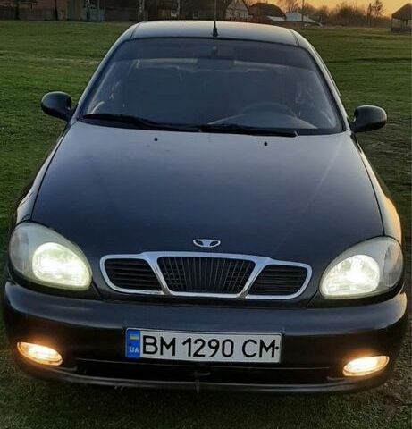 Черный Дэу Сенс, объемом двигателя 1.5 л и пробегом 270 тыс. км за 2200 $, фото 1 на Automoto.ua