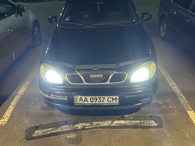 Чорний Деу Сенс, об'ємом двигуна 1.3 л та пробігом 140 тис. км за 1000 $, фото 1 на Automoto.ua