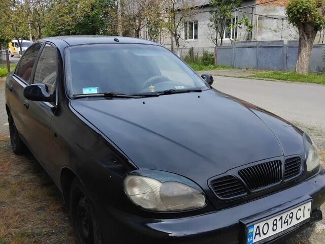 Черный Дэу Сенс, объемом двигателя 1.5 л и пробегом 250 тыс. км за 1200 $, фото 1 на Automoto.ua