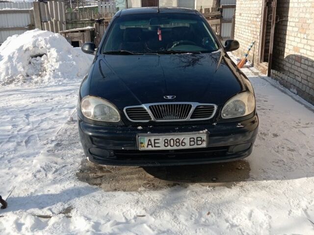 Черный Дэу Сенс, объемом двигателя 1.5 л и пробегом 290 тыс. км за 1241 $, фото 1 на Automoto.ua