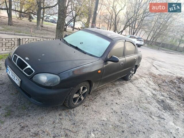 Черный Дэу Сенс, объемом двигателя 1.5 л и пробегом 350 тыс. км за 1400 $, фото 1 на Automoto.ua