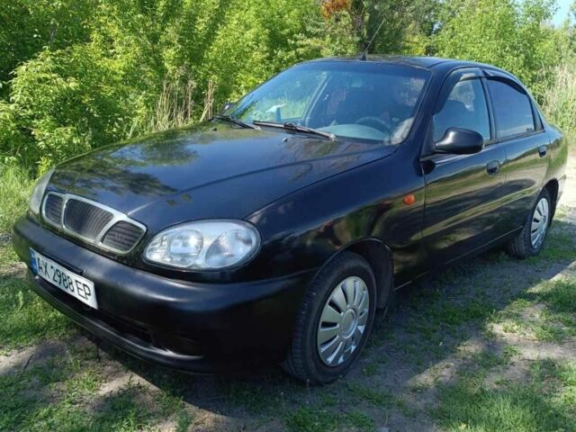 Черный Дэу Сенс, объемом двигателя 1.5 л и пробегом 208 тыс. км за 2300 $, фото 1 на Automoto.ua