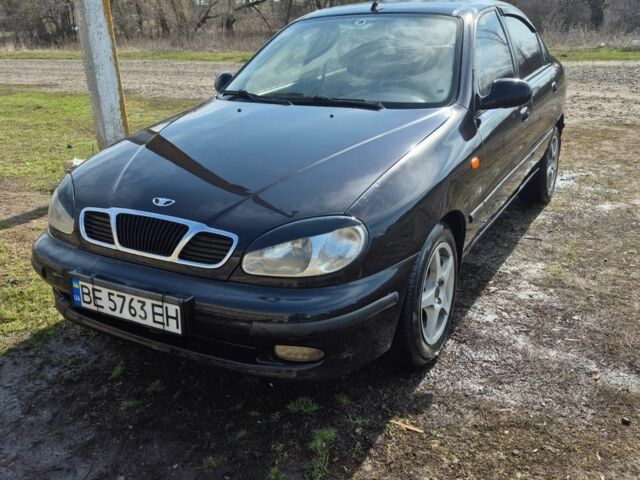 Черный Дэу Сенс, объемом двигателя 1.5 л и пробегом 202 тыс. км за 2100 $, фото 1 на Automoto.ua