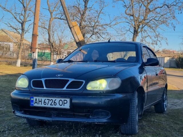 Чорний Деу Сенс, об'ємом двигуна 1.5 л та пробігом 188 тис. км за 1400 $, фото 1 на Automoto.ua