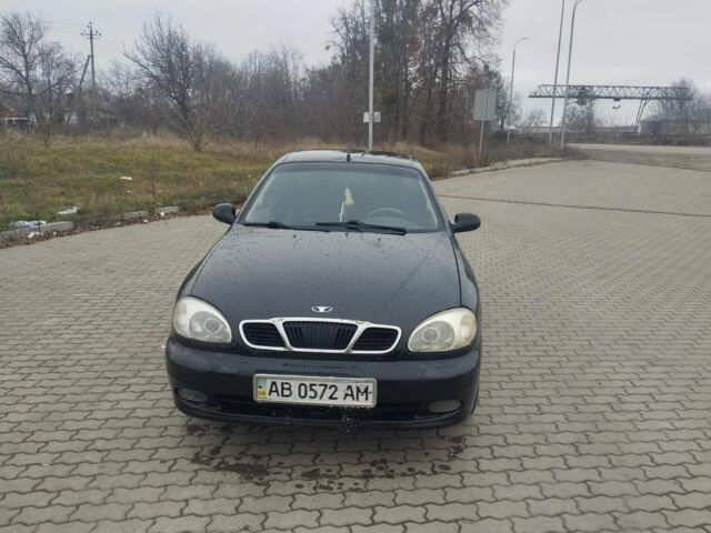Черный Дэу Сенс, объемом двигателя 1.6 л и пробегом 200 тыс. км за 1600 $, фото 1 на Automoto.ua