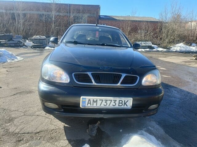 Чорний Деу Сенс, об'ємом двигуна 1.5 л та пробігом 400 тис. км за 1800 $, фото 1 на Automoto.ua