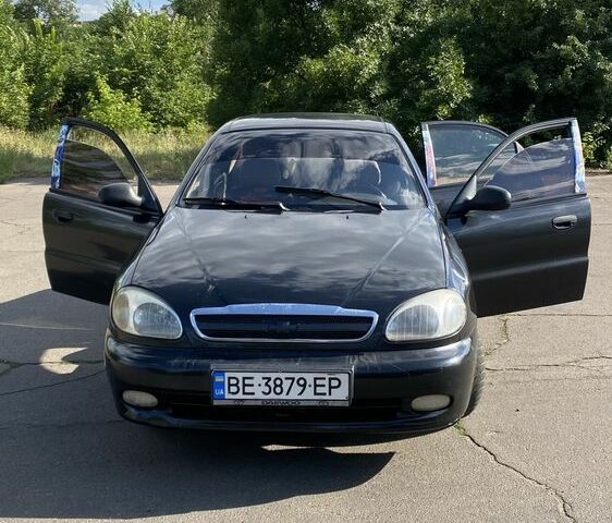 Черный Дэу Сенс, объемом двигателя 1.5 л и пробегом 280 тыс. км за 2300 $, фото 1 на Automoto.ua