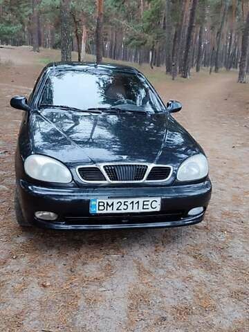 Черный Дэу Сенс, объемом двигателя 1.3 л и пробегом 205 тыс. км за 1900 $, фото 1 на Automoto.ua