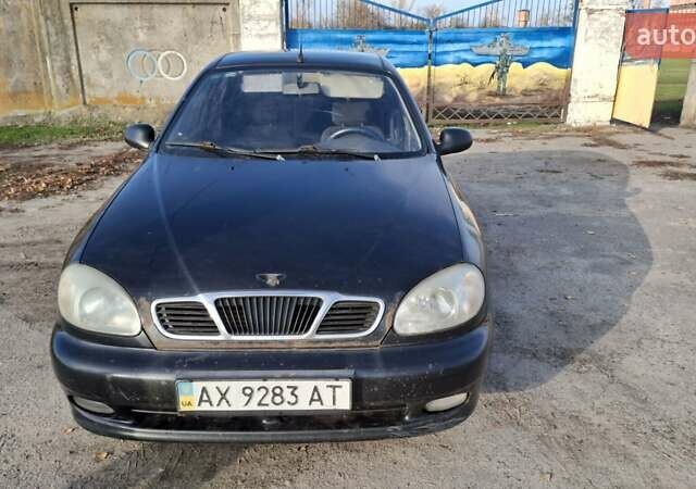 Черный Дэу Сенс, объемом двигателя 1.3 л и пробегом 454 тыс. км за 900 $, фото 1 на Automoto.ua