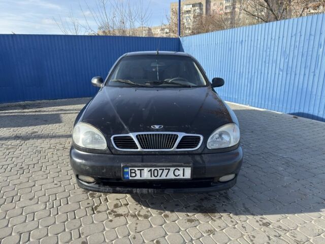 Черный Дэу Сенс, объемом двигателя 1.6 л и пробегом 201 тыс. км за 1700 $, фото 1 на Automoto.ua