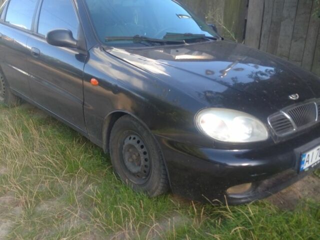 Черный Дэу Сенс, объемом двигателя 1.4 л и пробегом 280 тыс. км за 953 $, фото 1 на Automoto.ua