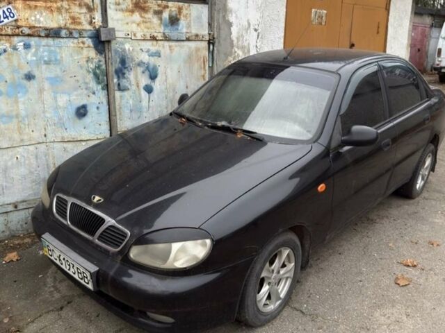 Черный Дэу Сенс, объемом двигателя 1.3 л и пробегом 333 тыс. км за 1300 $, фото 1 на Automoto.ua
