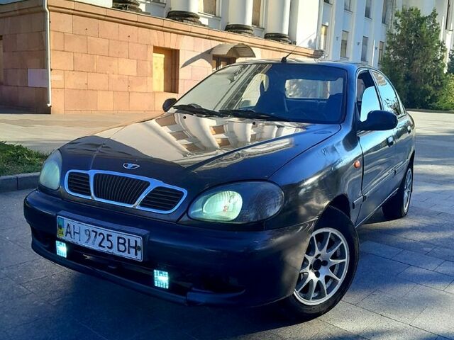 Черный Дэу Сенс, объемом двигателя 1.3 л и пробегом 186 тыс. км за 1160 $, фото 1 на Automoto.ua