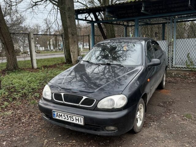 Чорний Деу Сенс, об'ємом двигуна 1.5 л та пробігом 230 тис. км за 2300 $, фото 1 на Automoto.ua