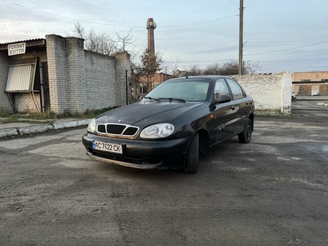 Черный Дэу Сенс, объемом двигателя 1.4 л и пробегом 273 тыс. км за 1550 $, фото 1 на Automoto.ua