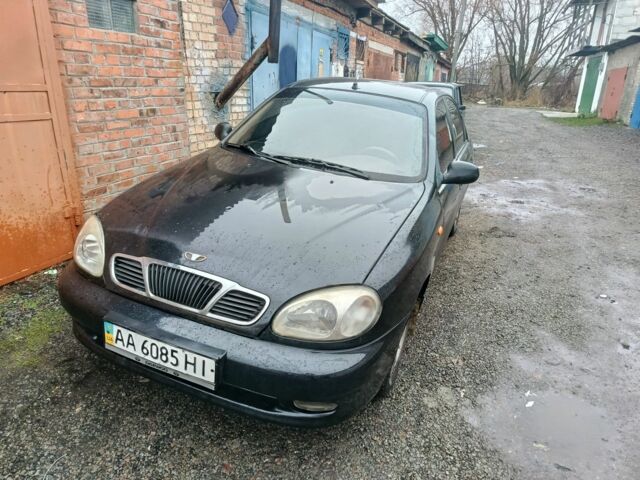 Чорний Деу Сенс, об'ємом двигуна 1.4 л та пробігом 250 тис. км за 1800 $, фото 1 на Automoto.ua