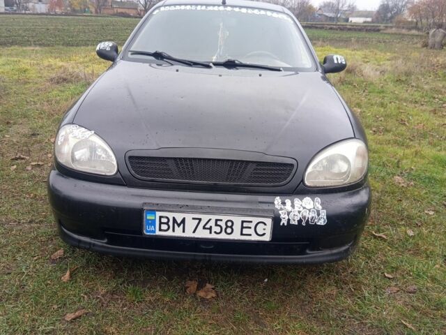 Чорний Деу Сенс, об'ємом двигуна 1.4 л та пробігом 171 тис. км за 1200 $, фото 1 на Automoto.ua