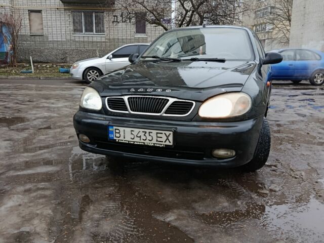 Черный Дэу Сенс, объемом двигателя 1.4 л и пробегом 111 тыс. км за 1400 $, фото 1 на Automoto.ua