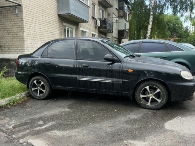 Черный Дэу Сенс, объемом двигателя 1.5 л и пробегом 140 тыс. км за 1999 $, фото 1 на Automoto.ua