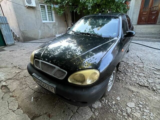 Чорний Деу Сенс, об'ємом двигуна 1.5 л та пробігом 200 тис. км за 901 $, фото 1 на Automoto.ua