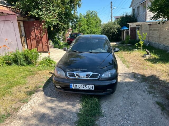 Черный Дэу Сенс, объемом двигателя 1.5 л и пробегом 200 тыс. км за 2500 $, фото 1 на Automoto.ua