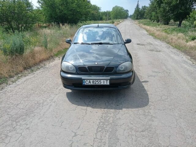 Черный Дэу Сенс, объемом двигателя 1.4 л и пробегом 200 тыс. км за 2000 $, фото 1 на Automoto.ua