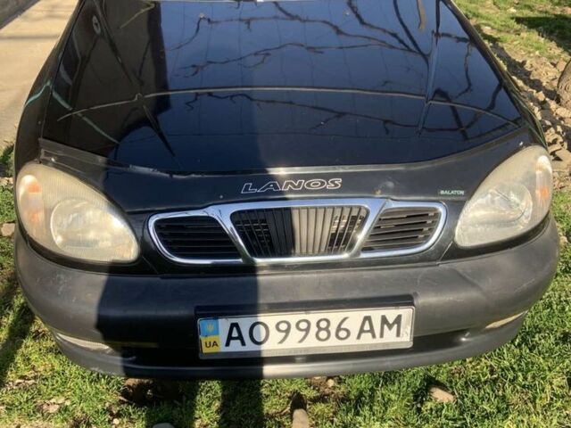 Черный Дэу Сенс, объемом двигателя 1.4 л и пробегом 183 тыс. км за 1500 $, фото 1 на Automoto.ua