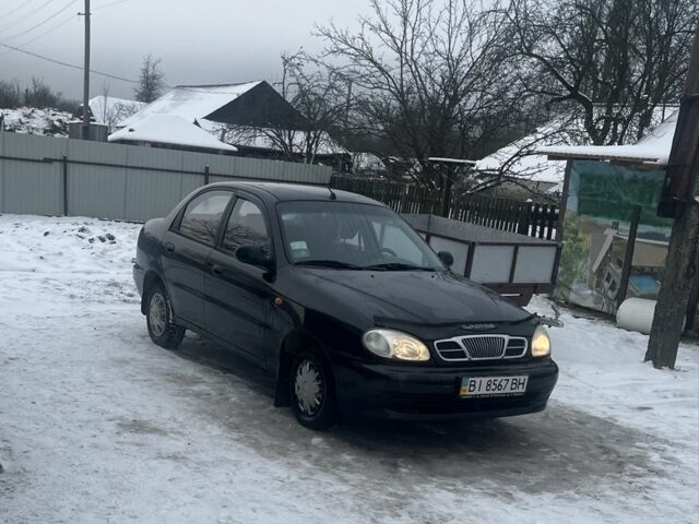 Черный Дэу Сенс, объемом двигателя 1.5 л и пробегом 87 тыс. км за 1600 $, фото 1 на Automoto.ua